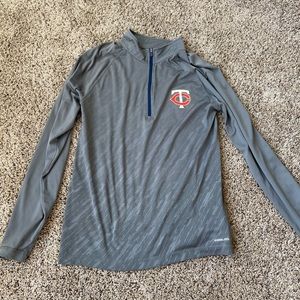 MN Twins 3/4 Zip Sz M
